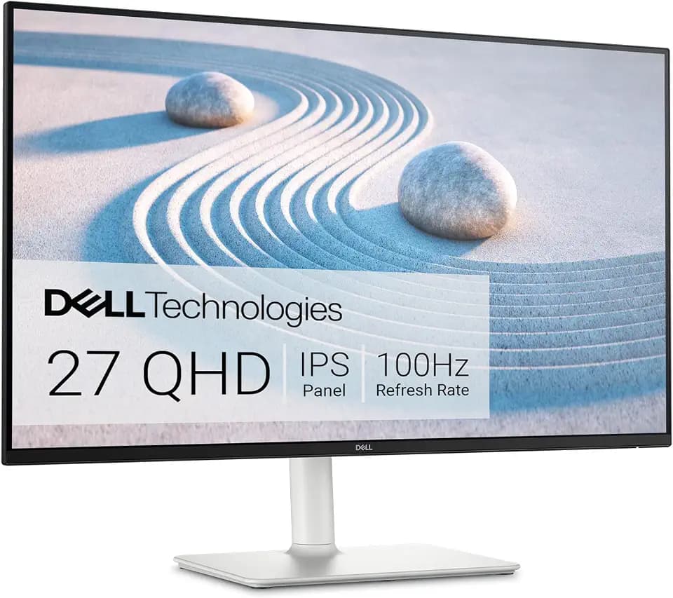 Dell S2725DS Monitor – 68,6 cm, QHD (2560 x 1440) Display, 100 Hz Bildwiederholrate, 1500:1 Kontrastverhältnis, TÜV Rheinland Eye Comfort 4 Star, integrierter 2 x 5 W Lautsprecher, Höhe/Neigung