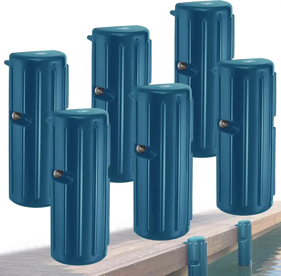 OCEANBROAD Dock Bumpers, Boat Dock Bumpers for Edge & Side