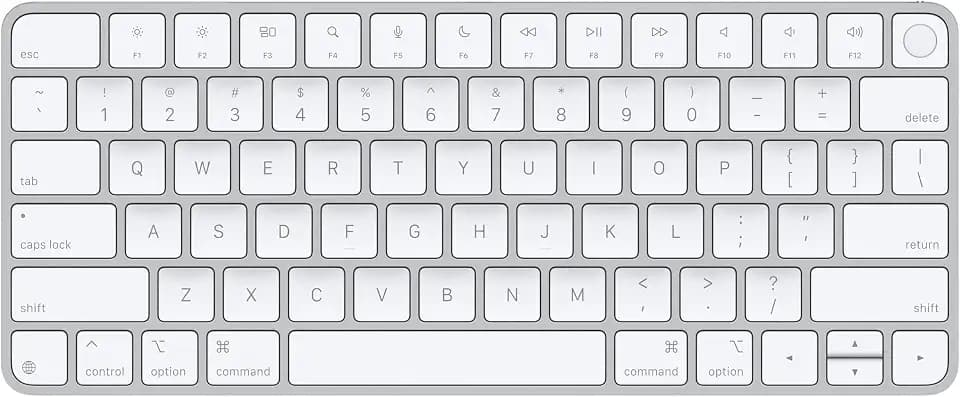 Apple Magic Keyboard mit Touch ID für Mac Modelle mit Apple Chip – Englisch (USA) 