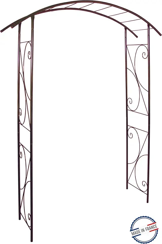 Louis Moulin 3416 Brücke Bogen Garten Metall Eisen Antik 148 x 207 cm