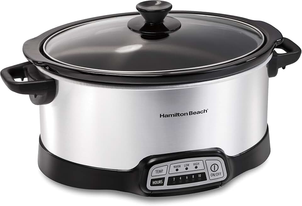 Hamilton Beach Set & Forget 7 Quart Programmable Slow Cooker