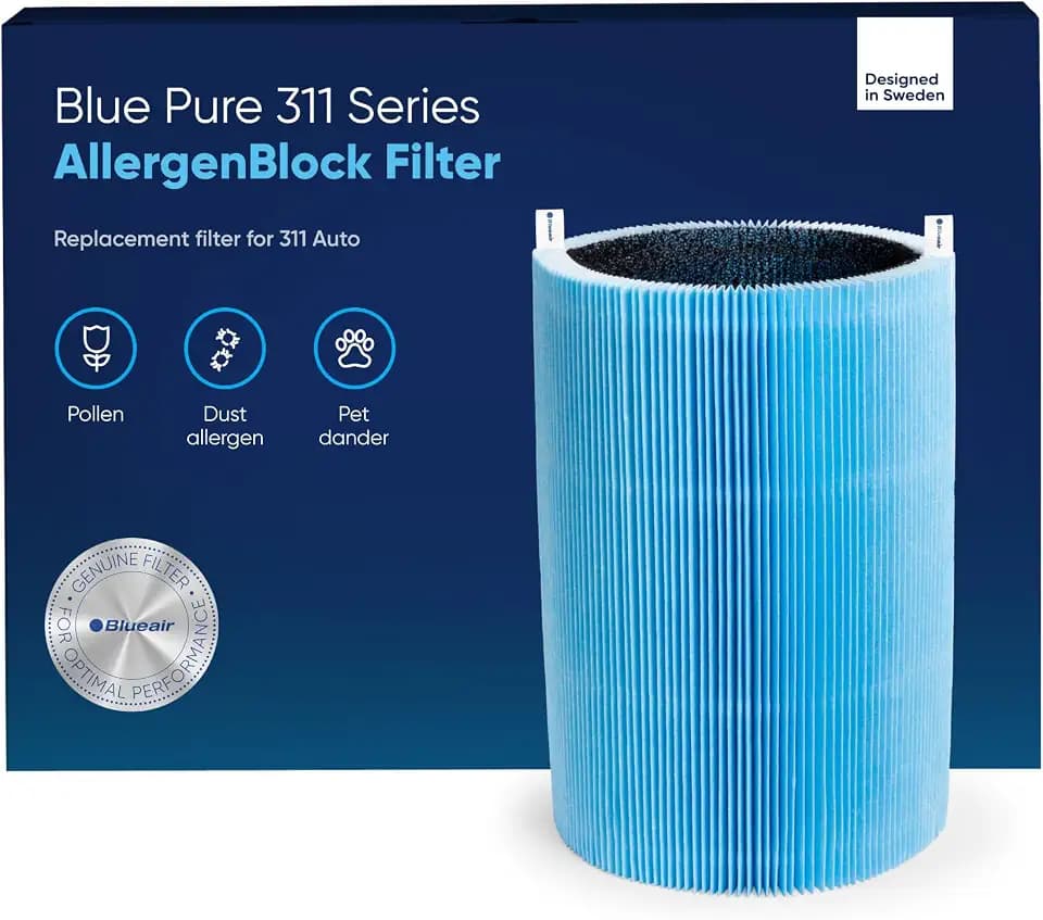 BLUEAIR Genuine 311 Auto Air Purifier Replacement Filter, AllergenBlock