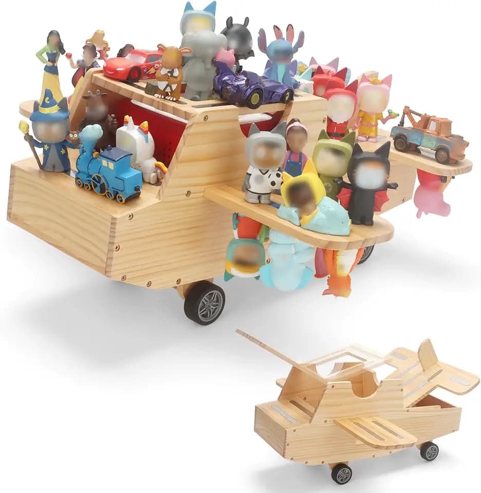 Airplane for Tonies Box Figures Storage Shelf Organizer