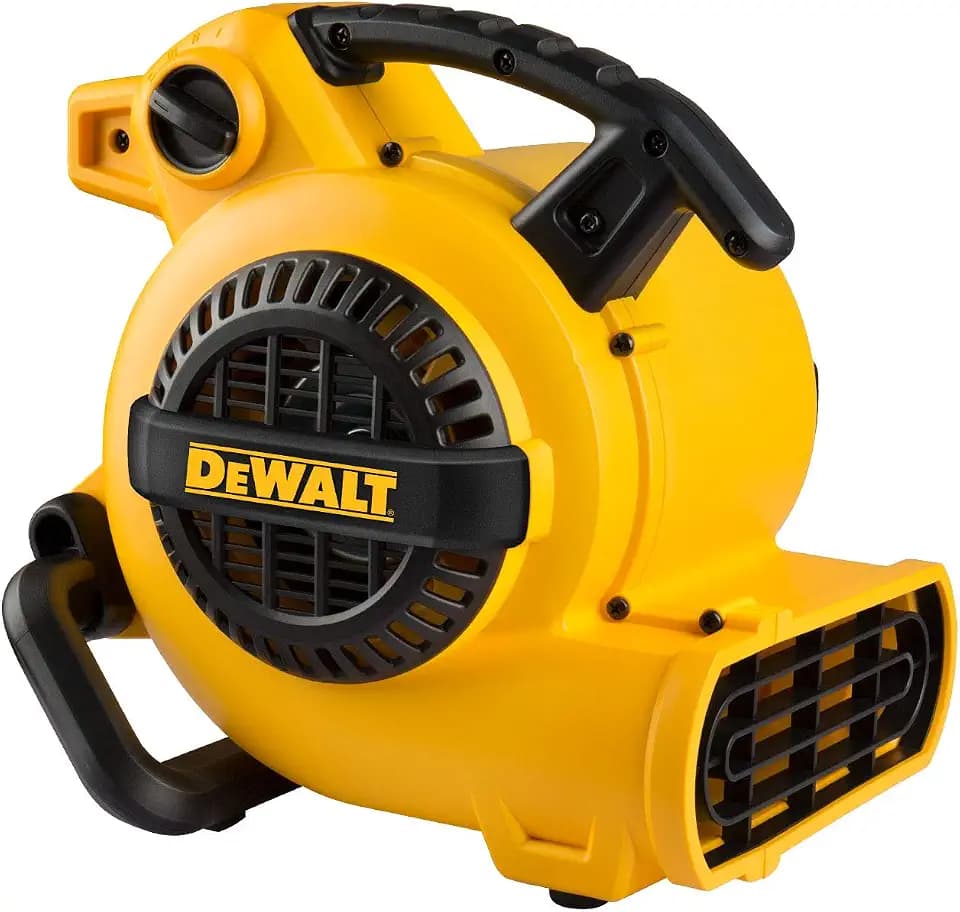 DEWALT Portable Air Mover, 276W 3 Speed Floor Fan, Utility Blower Fan