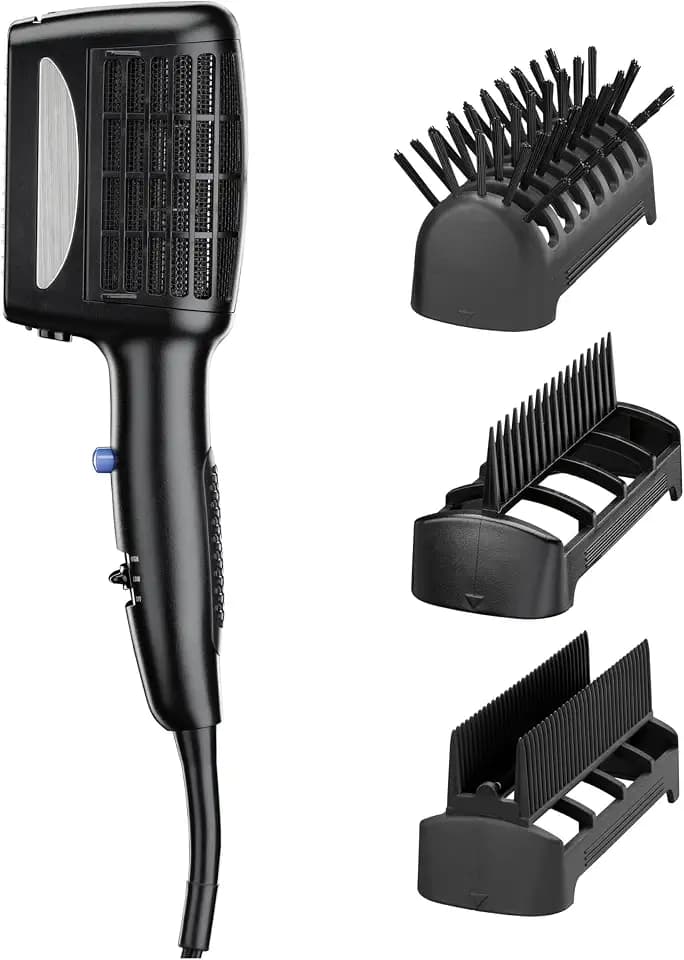 Conair Hair Dryer, INFINITIPRO, 3-in-1 Styling, 1875W, Black