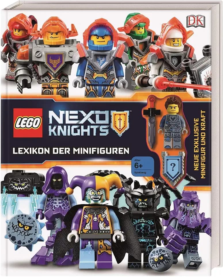 LEGO® NEXO KNIGHTS™ Lexikon der Minifiguren: Mit exklusiver Minifigur