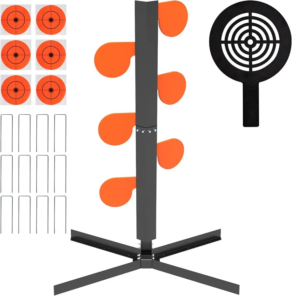 AR500 Dueling Tree Target Kit – 6 PC 6'' x 3/8'' Steel Paddles