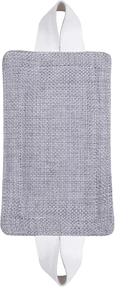 Door Silencer Door Jammer Durable Thick Burlap 1 Pack Door Closer Cushion Nursery Door Silencer Door Latch Cover for Noise Reducing Quiet Suitable for Most Doors3.25 x 5.5 Inch (Grey Burlap)