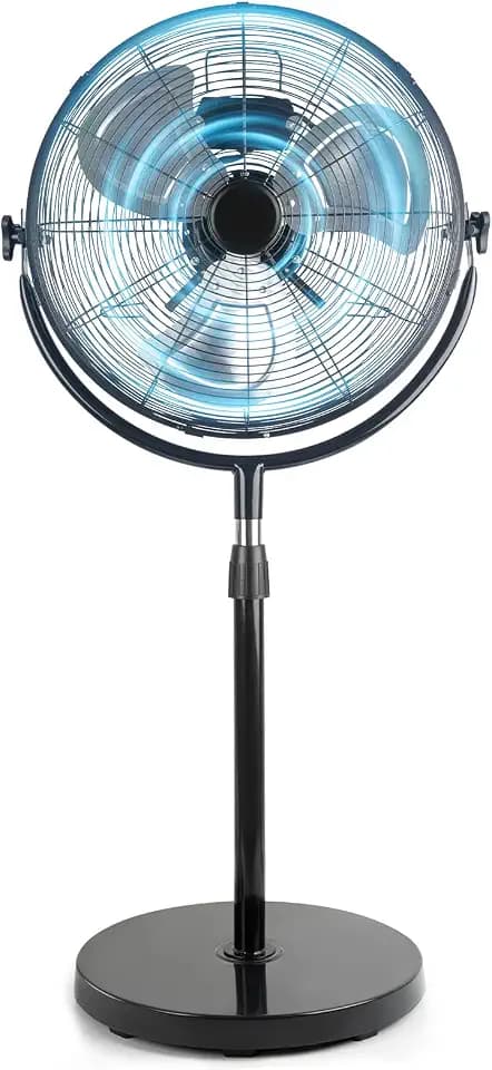18 Inch Heavy Duty High Velocity Metal Stand Pedestal Fan