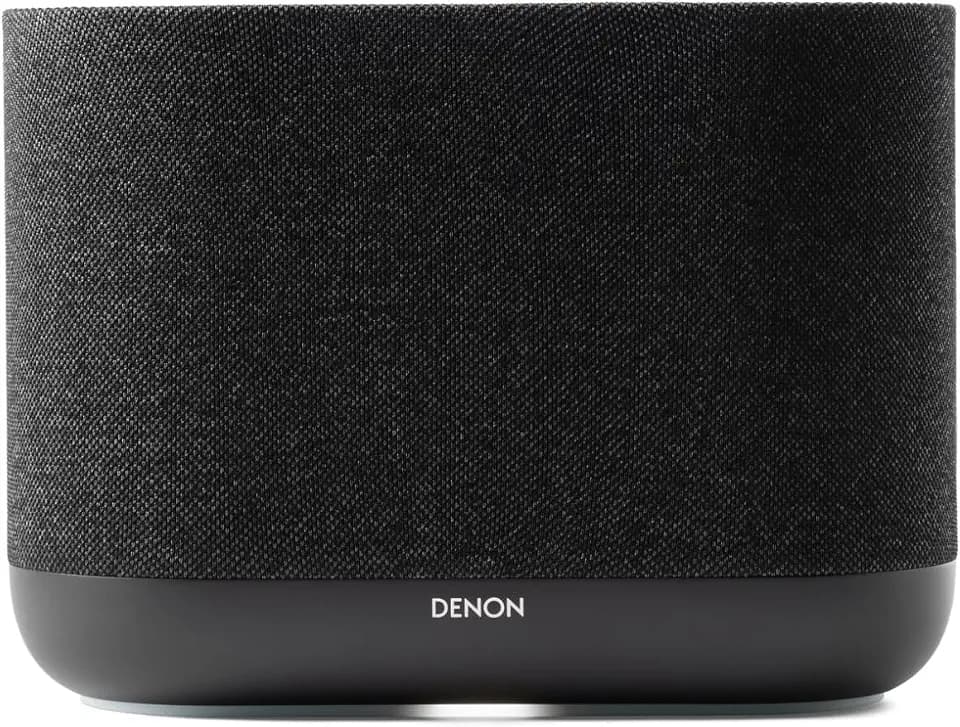 Denon Home 400 Smart Bluetooth Lautsprecher mit HEOS, Dolby Atmos Music, Musikbox Kabellos, Hi-Res Audio, 8 Treiber Array, Stereopaar-Funktion, WLAN, AirPlay 2, Premium Sound & Multiroom - Schwarz