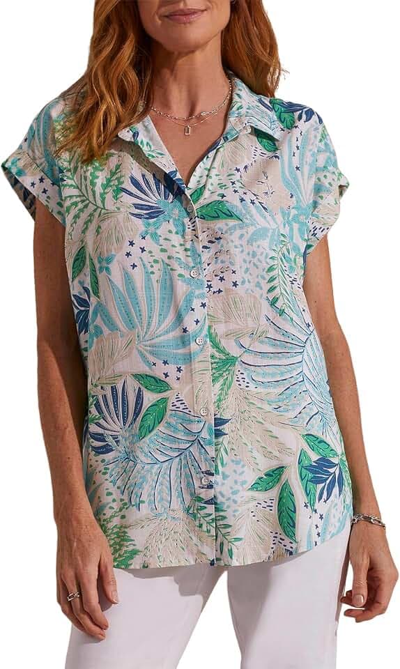Tribal Women's Legacy Cap Sleeve Tops