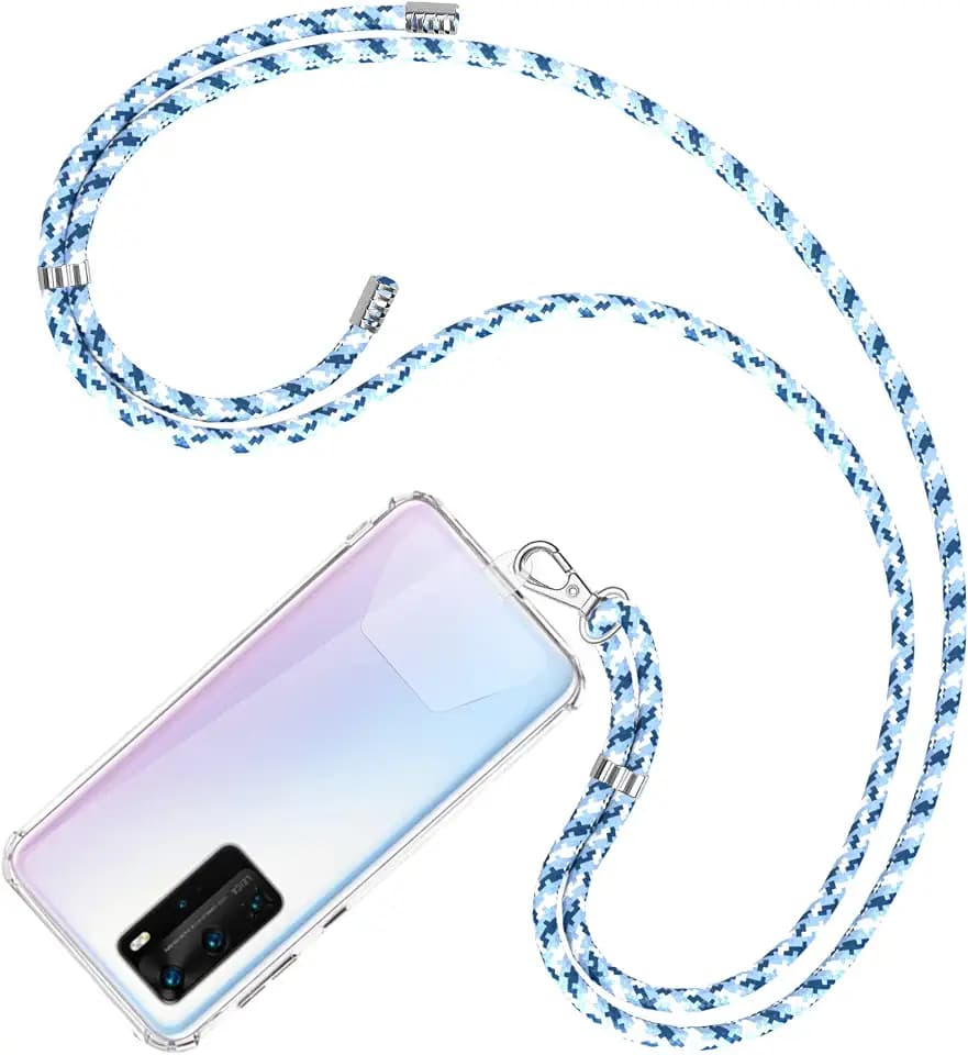 COCASES Universal Handyband zum umhängen, Schlüsselband Halsband zum Umhängen kompatibel mit meisten Smartphones(Mint Camo)