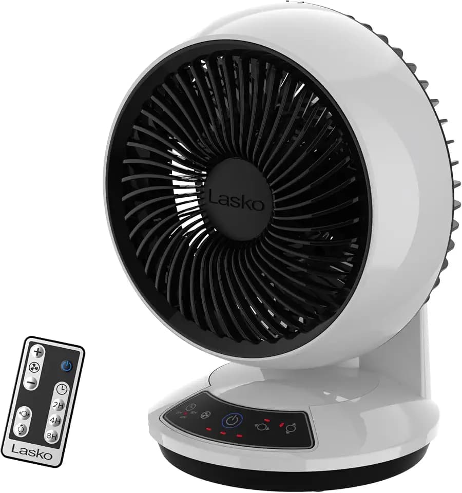 Lasko Whirlwind Air Circulator Table Fan - 12” - A12557 - White