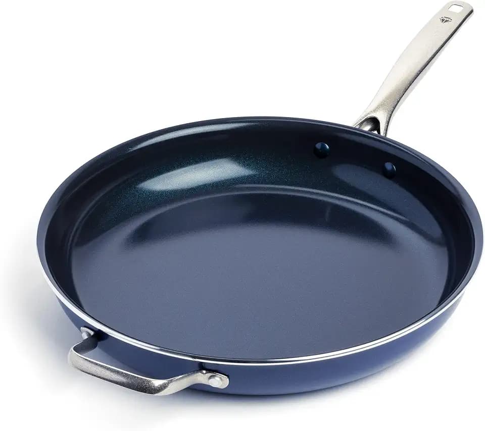 Blue Diamond 14" Diamond Infused Ceramic Nonstick Frying Pan Skillet