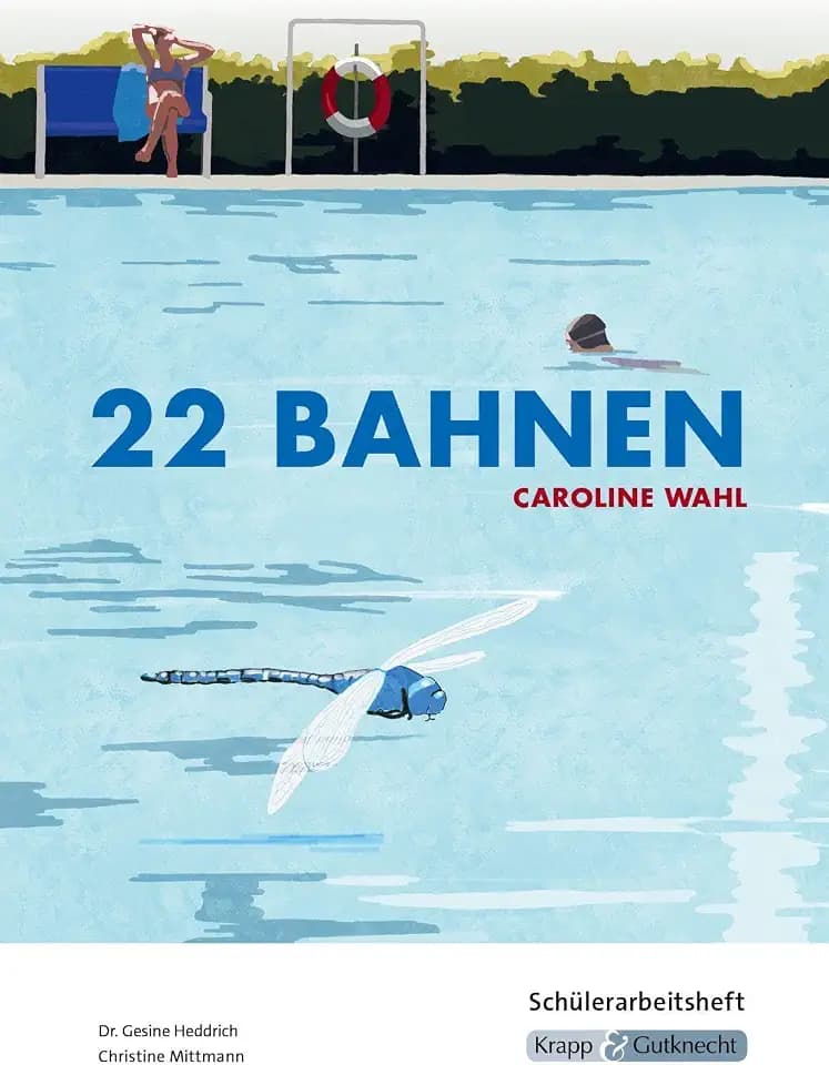 22 Bahnen – Caroline Wahl – Schülerarbeitsheft: Arbeitsmittel, Arbeitsheft, Aufgaben, Heft (Sekundarstufe II: Literatur im Unterricht)