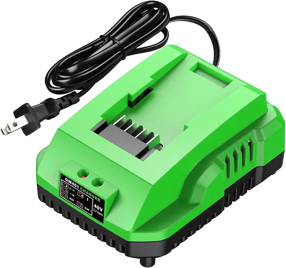 40V Charger Replacement for Greenworks 40V Battery Charger,Compatible with 29482 29252 20202 22262 29472 29462 Greenworks 40V MAX Power Tools