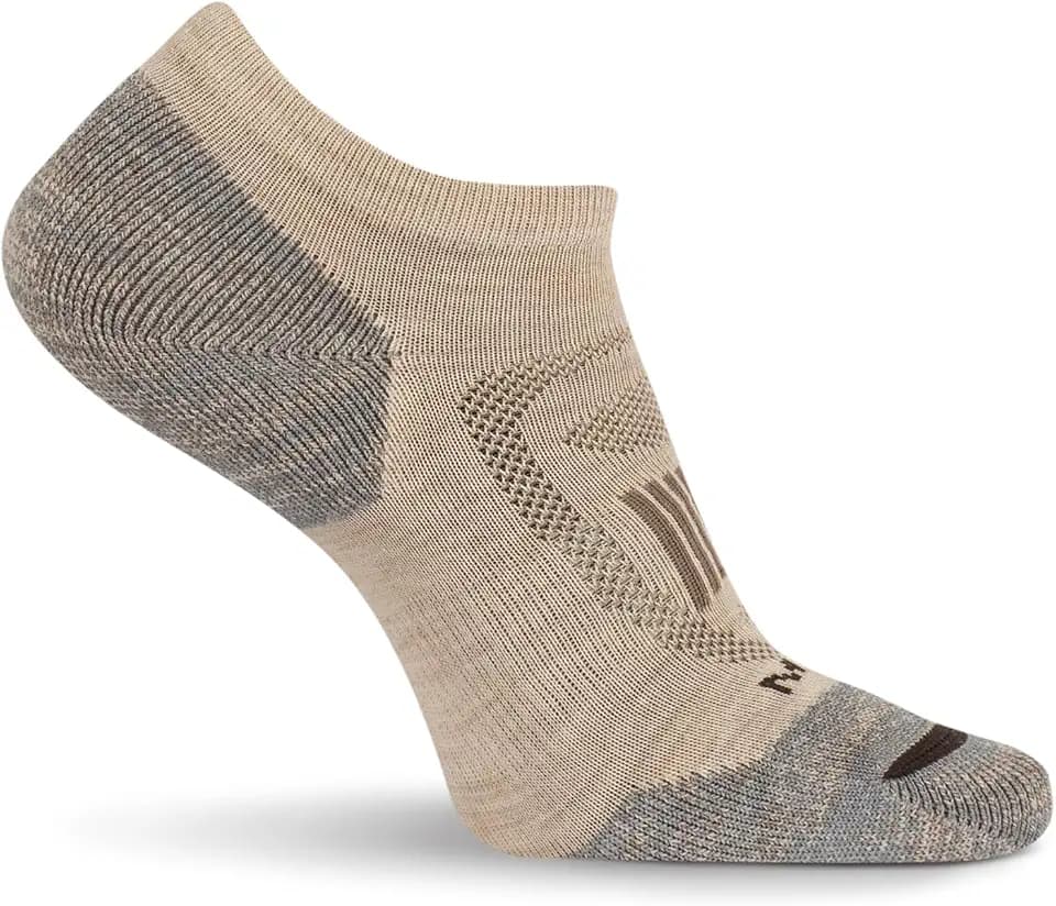 Merrell womens 1 Pack Zoned Low Cut Light Hiker Hiking Socks, Onyx