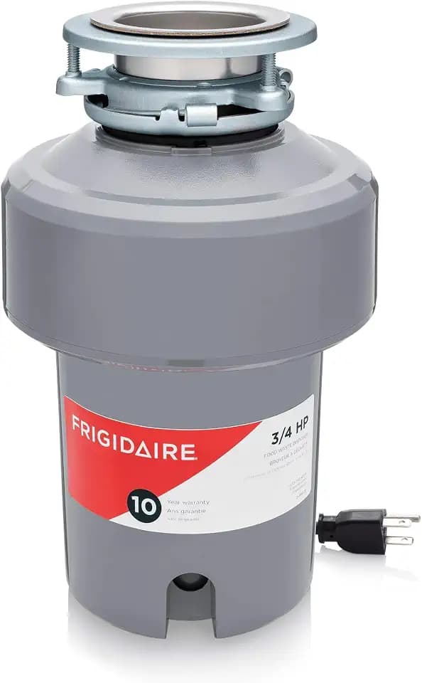 Frigidaire FF75DISPC1 3/4 HP Corded Garbage Disposal for Kitchen Sinks