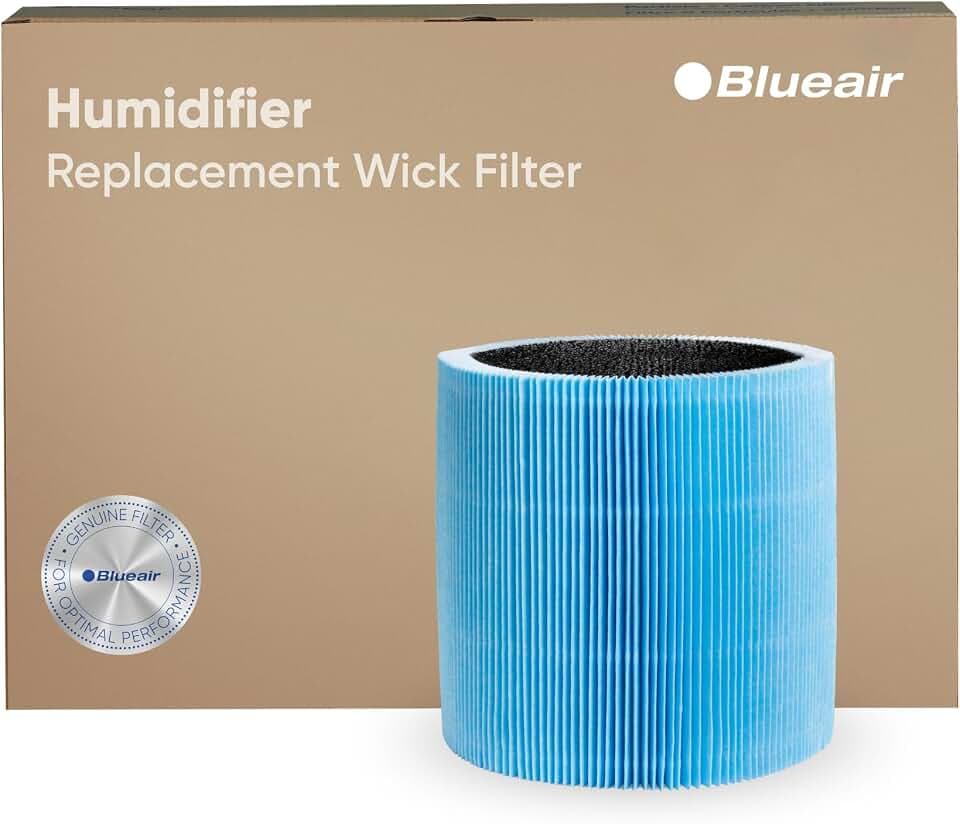 BLUEAIR Humidifier H35i Wick Filter, Genuine Replacement Blueair Filter, Soothing Water Vapors through Particle & Mineral Capture, Filter Life up to 6 Months