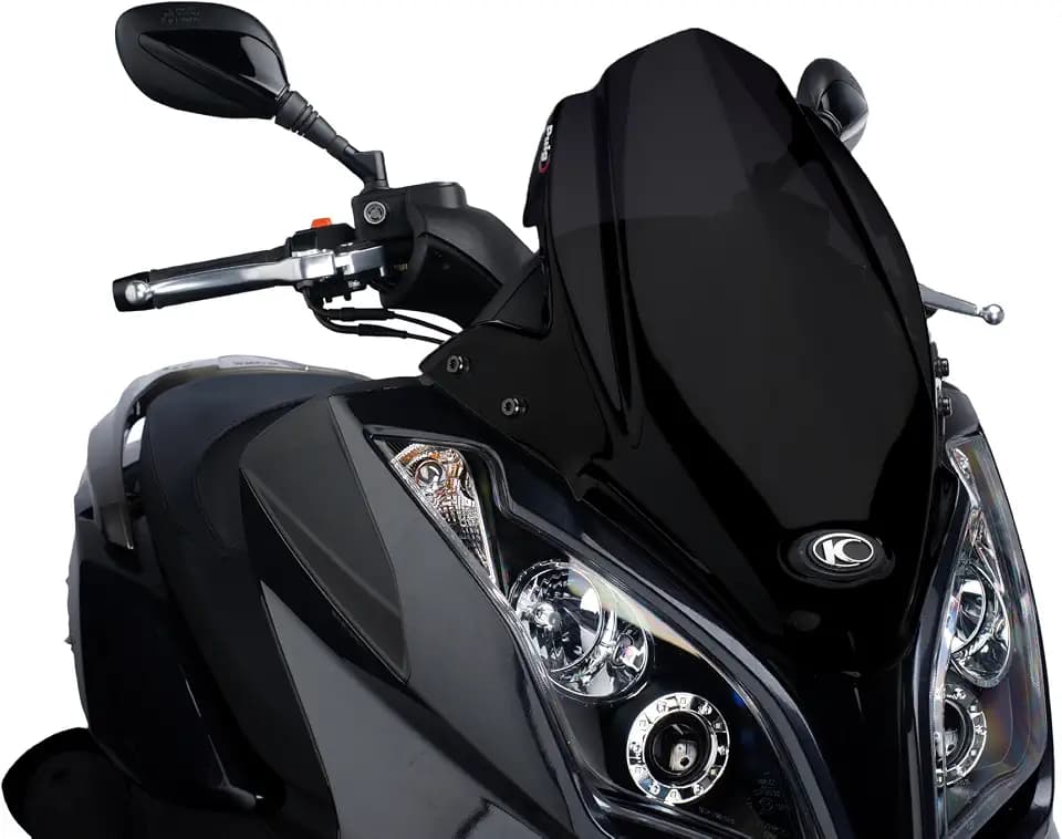 Puig 5522N V-Tech Line Sport Windschutzscheibe Aerodynamik, Schwarz