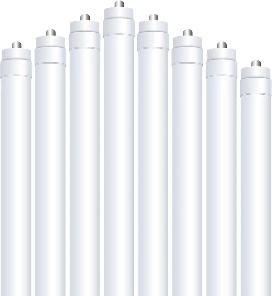 Feit Electric 8FT LED Tube Lights, 4FT Tubes Make 8FT, 75W Equivalent, 44W