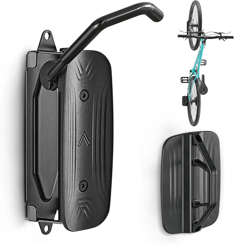 monTEK Swivel Bike Wall Mount, Bike Hangers for Garage, 1 Pack