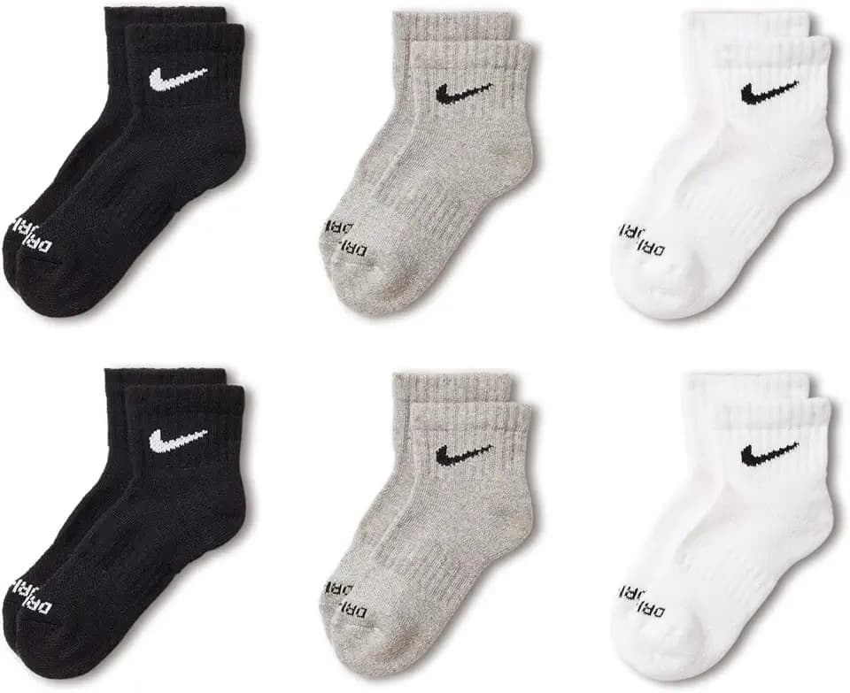Nike Kids' 6-Pack Performance Socks