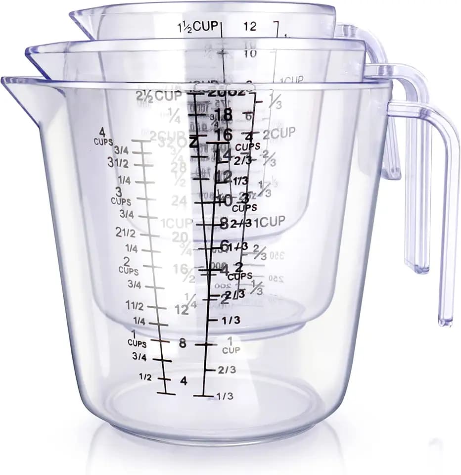 -BINGBING- Measuring Cups Set, Liquid Measuring Cups For 3 For Kitchen