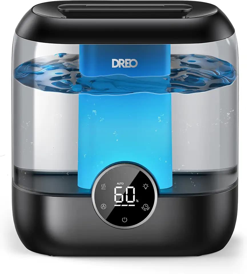 DREO 6L Humidifiers for Bedroom, 60H Runtime, 28 dB Quiet, HM524