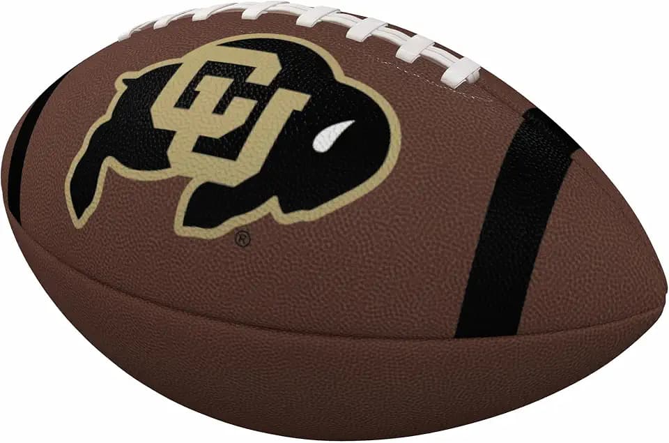 Logo Brands NCAA Mini Size Composite Football - Officially Licensed