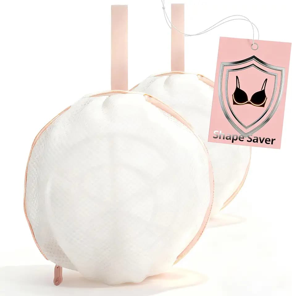 2Pcs Bra Laundry Bags for Washer and Dryer Wash Bags Bra Lingerie Underwear