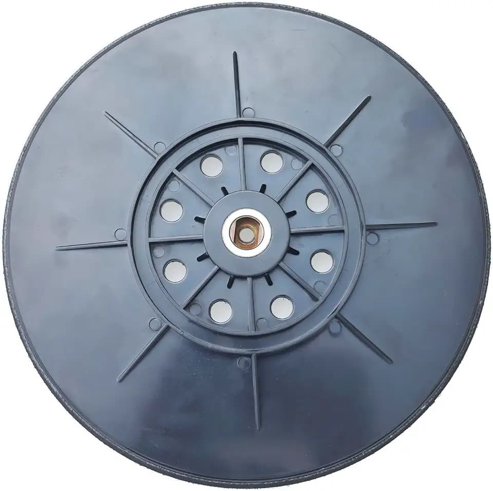9 Inch 8 Hole Drywall Sanding Pad for Drywall Sander, Replacement Backing Pad Used with Hook and Loop Grinding Polishing Sanding Disc
