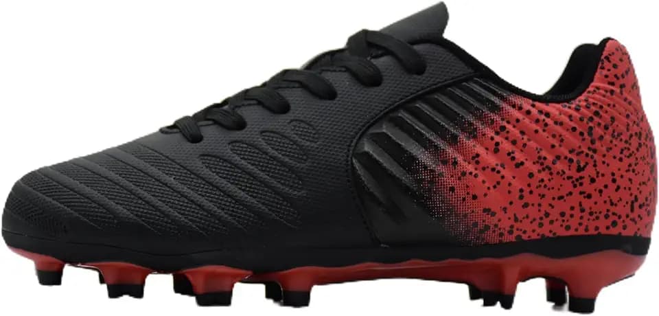 Women's Soccer Cleats Firm Ground, Lightweight Unisex Soccer Shoes for Adults Fits Men & Women