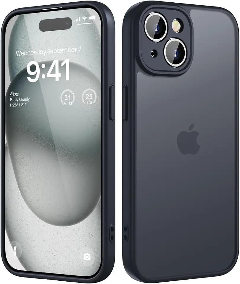 HGH für iPhone 15 Hülle, Schwarz