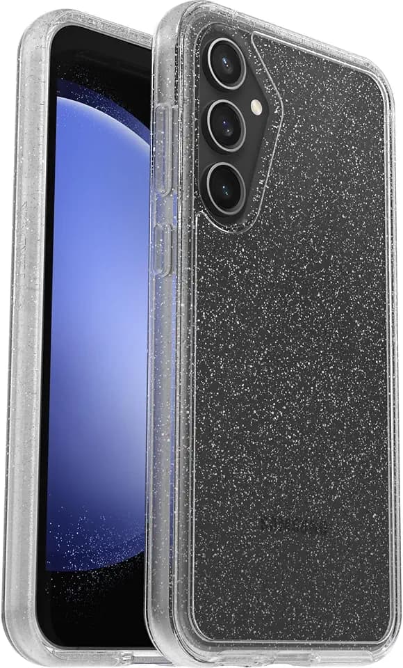 OtterBox Galaxy S23 FE Symmetry Series Clear Case - Clear/Glitter