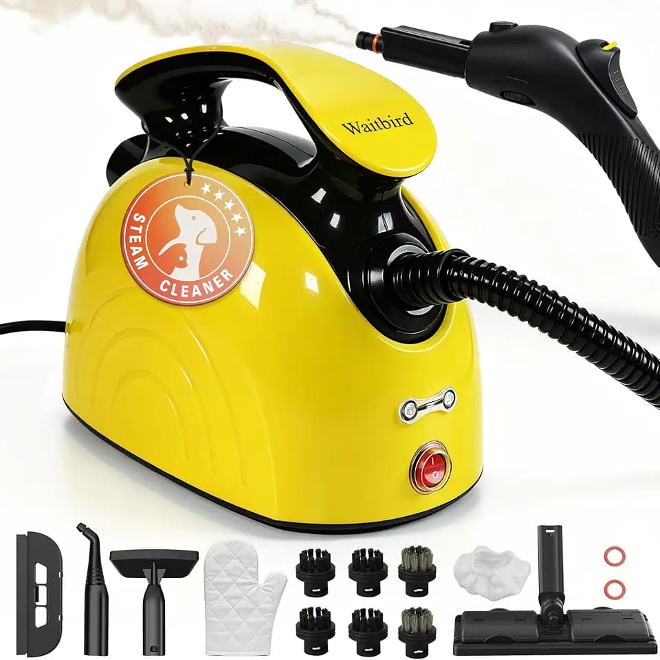 Waitbird 4.5 Bar 300°F Steam Cleaner for Bathroom, Kitchen, Floor & Grout