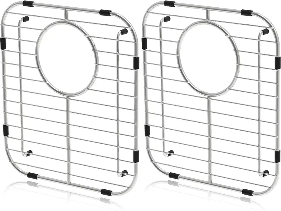 Orgneas Sink Protectors for Kitchen Sink Universal Double Bowl
