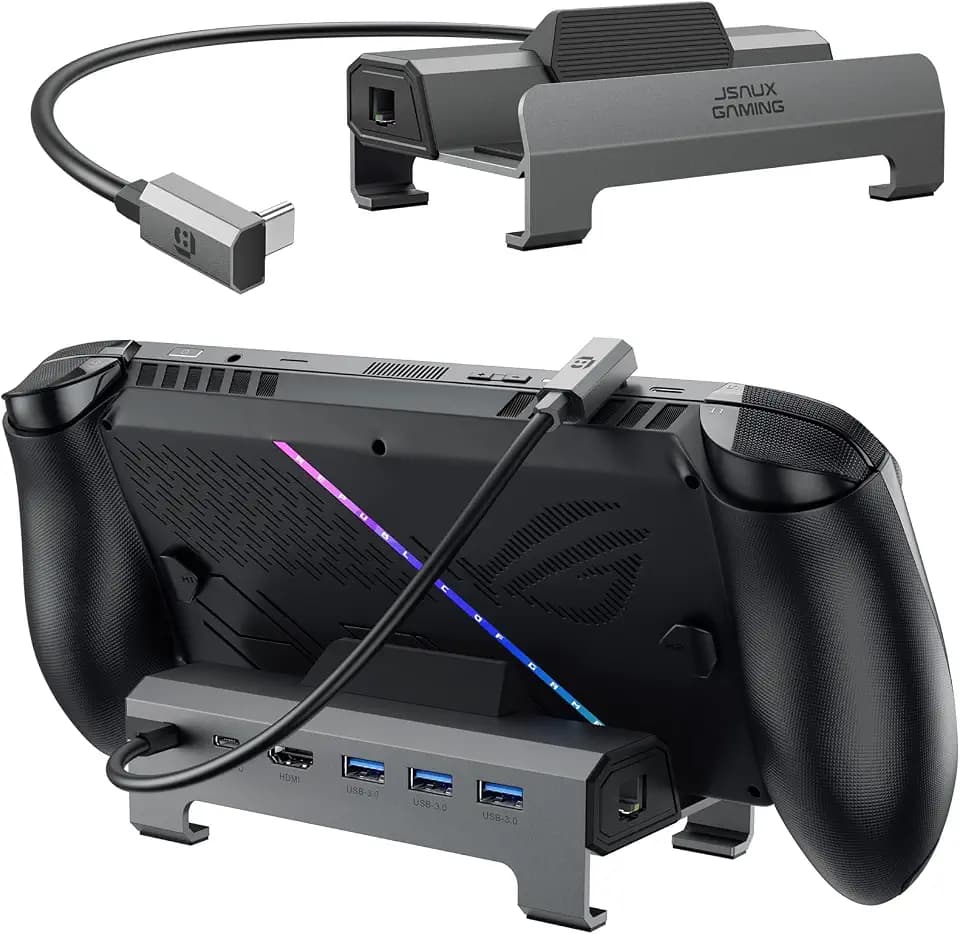JSAUX 6-in-1 4K@120Hz Steam Deck Dock für ROG Xbox Ally X/Steam Deck-HB0612