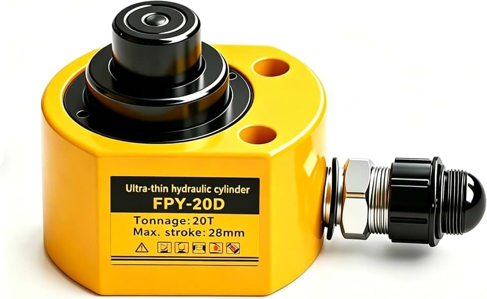 Jooptoolwook 20T Multi-Section Low Profile Hydraulic Ram Jack, 1.1"