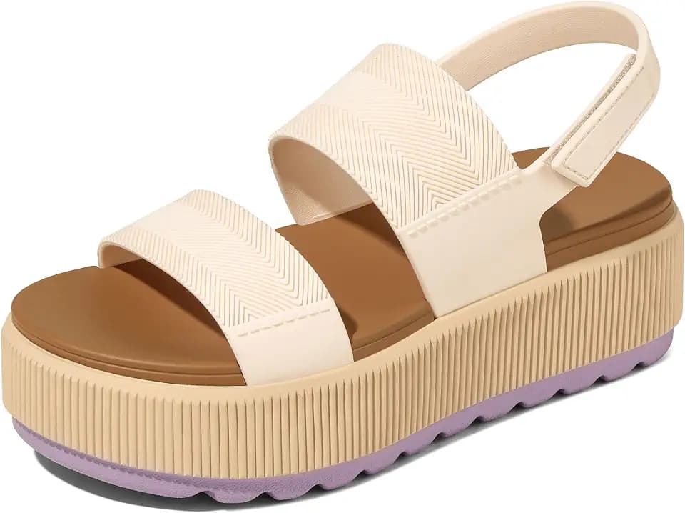 Marc Ford Platform Water Sandals for Women Chunky Wedge Lug Sole Comfortable Waterproof Summer Walking Vacation Essentials Beach Shoes
