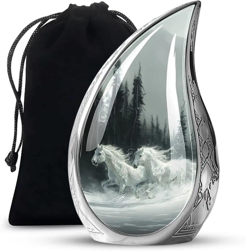 Horse Urn for Human Ashes Adult Male-Funeral Urns for Human Ashes Adult