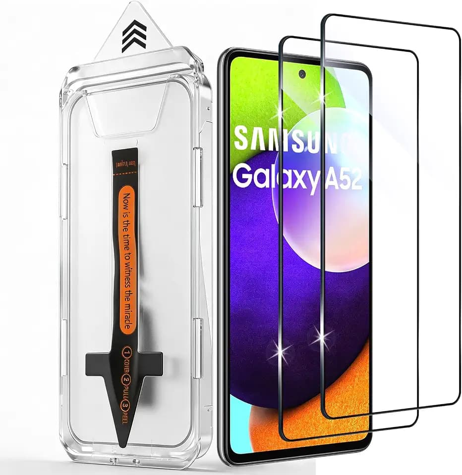 Aerku Schutzfolie für Samsung Galaxy A52 5G für Panzerglas
