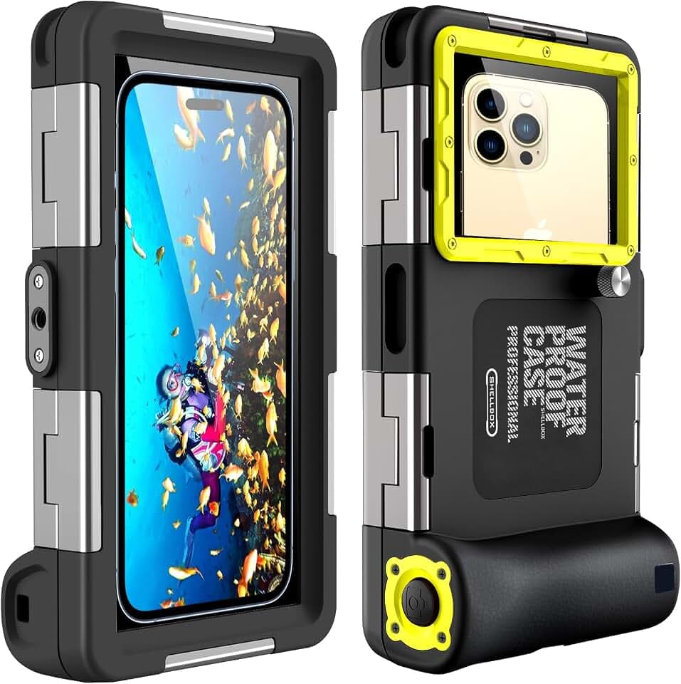 wasserdichte Handyhülle Unterwasser Wasserfeste Handy Wasserschutzhülle Handytasche Wasserdicht Schwimmen Baden Compatible für iPhone 18 Pro 18 Pro Max 17e 17 Pro 17 Air 17 Pro MAX Samsung S26
