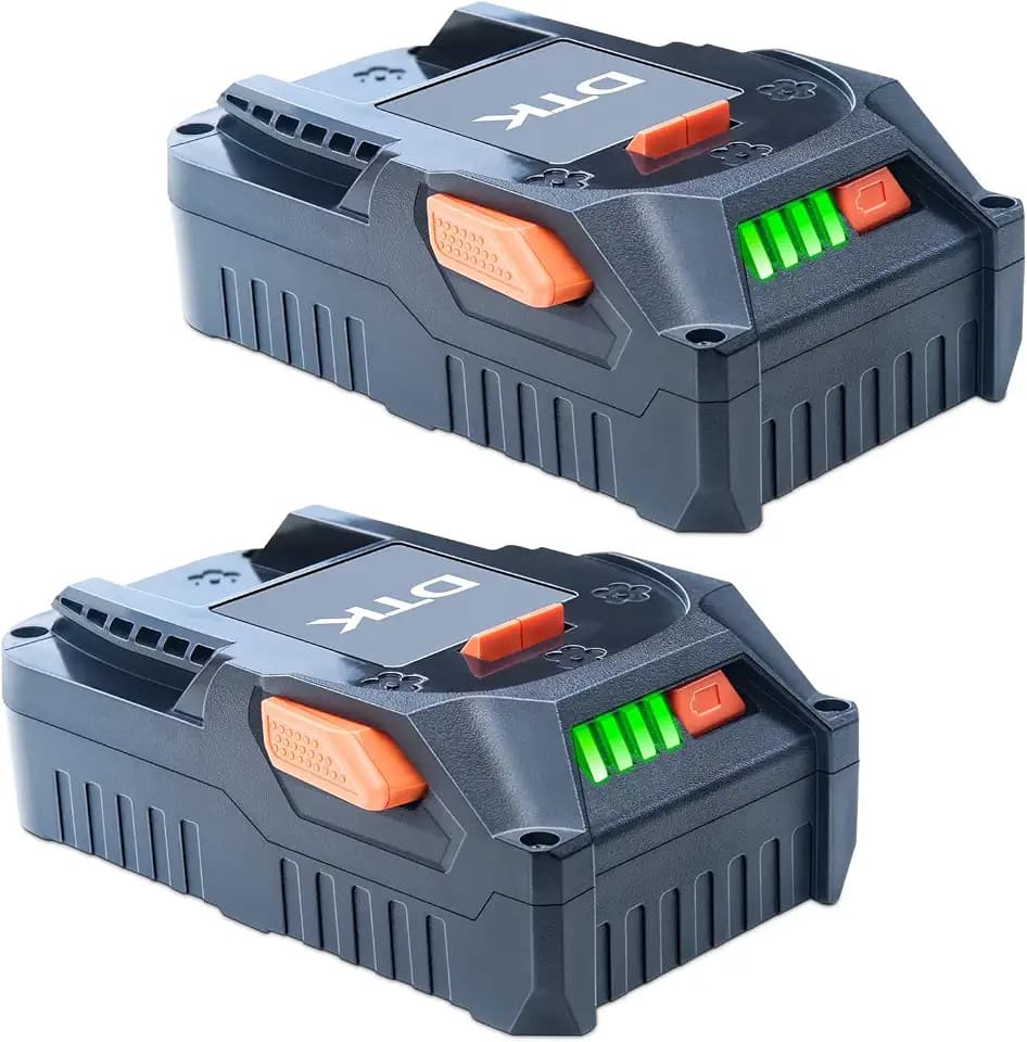 DTK Battery Replacement for RIDGID 18V Battery Drill R840087 R840083 R840086 R840085 R840084 AC840085 AC840086 AC840087P AC840089 Tools 3000mAh 2 Packs