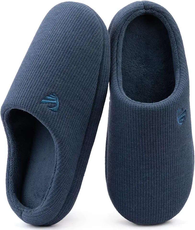 ULTRAIDEAS Men's Comfy Memory Foam Slippers Indoor for Men