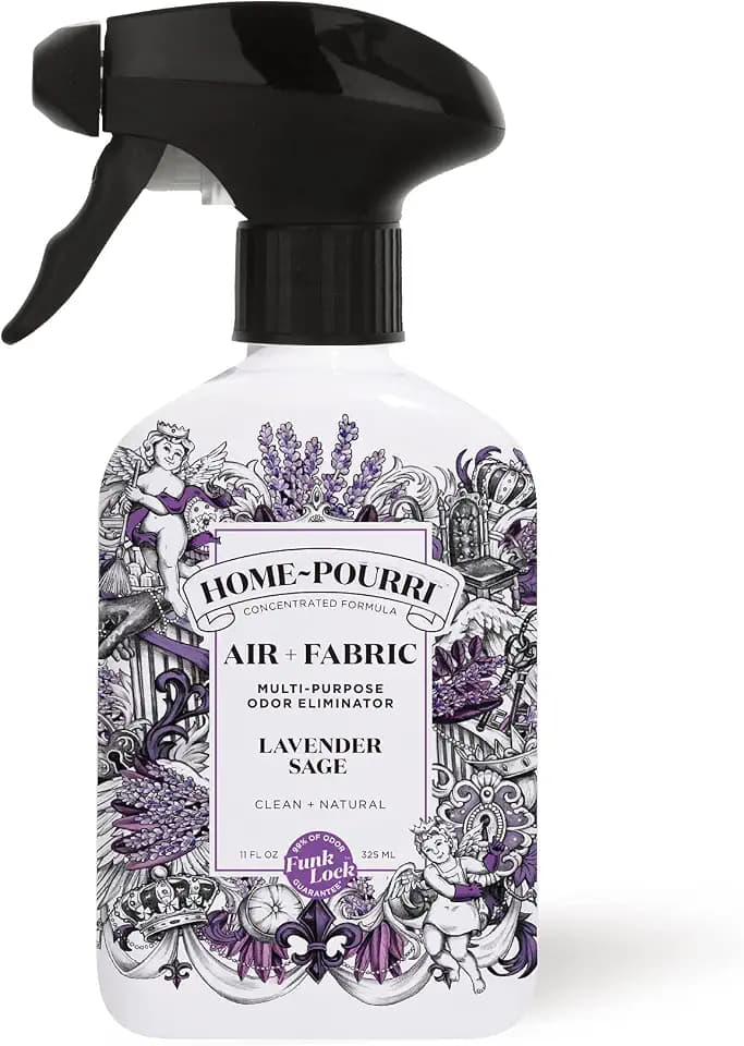Home-Pourri Air + Fabric Odor Freshener Spray, Lavender Sage, 11 Fl Oz