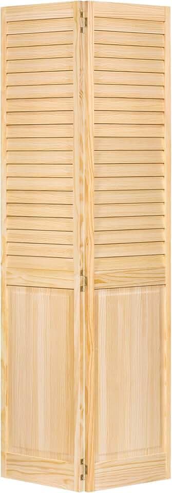 Kimberly Bay Closet Door, Bi-fold, Louver Panel Plantation (32x80)