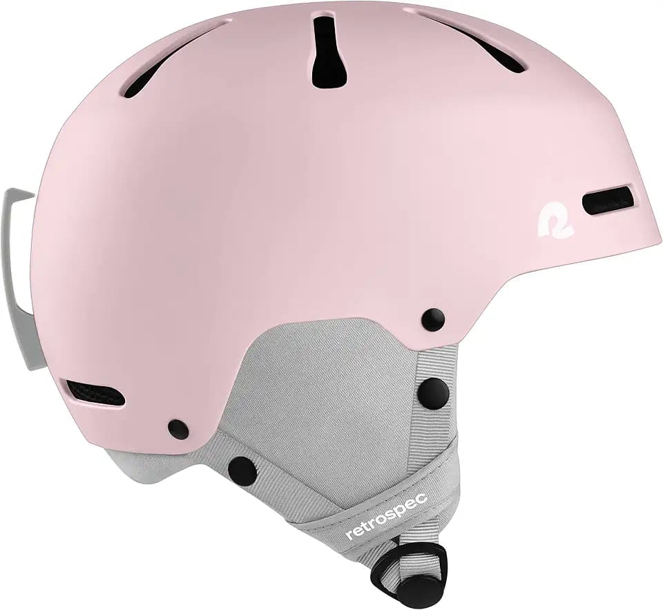 Comstock Kids Ski & Snowboard Helmet with ABS Shell, EPS Impact Protection & 10 Cooling Vents - Adjustable Winter Sports Gear, Goggle Clip