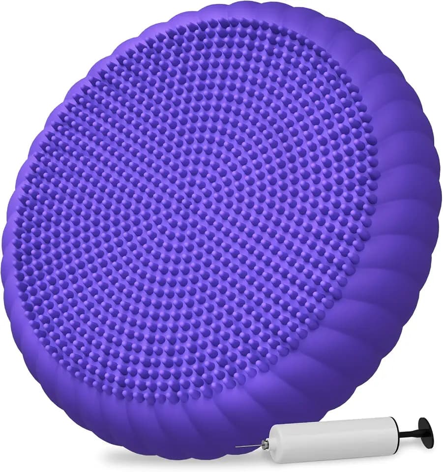 Wobble Cushion with Inflation Pump - Wiggle Seat Balance Disc