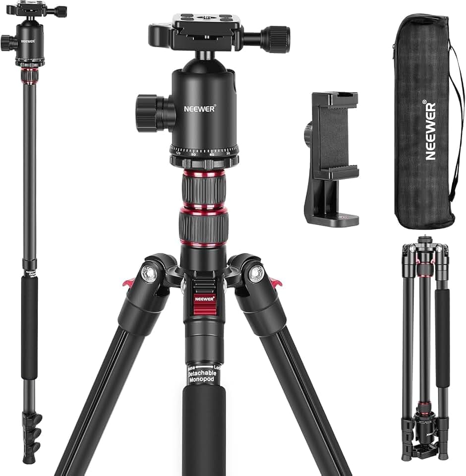 NEEWER 77" Kamerastativ Einbeinstativ für DSLR & Handy, TP77